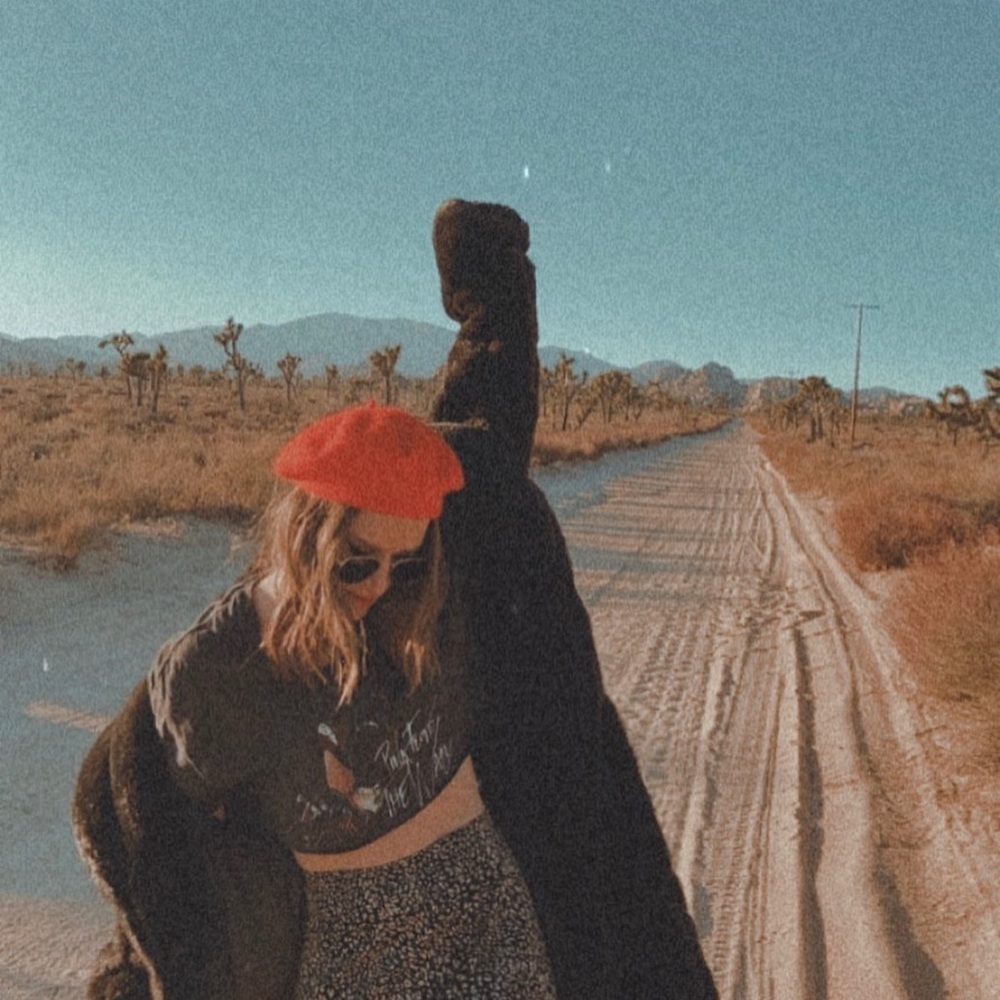 Vintage Paris France wool red beret tam hat French style beanie - Picture 2 of 9